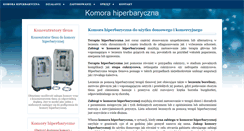 Desktop Screenshot of hbot-polska.com