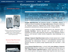 Tablet Screenshot of hbot-polska.com
